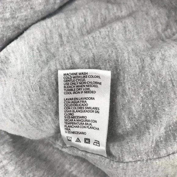 ORIGINAL WEATHERPROOF SWEATER LARGE VTG GRAY FUZZY COMFORTABLE PULLOVER JACKET - Picture 5 of 13